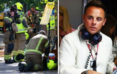 Ant McPartlin’s former home with ex Lisa Armstrong goes up in flames