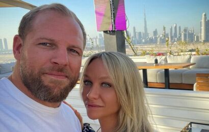 Chloe Madeley brands ex James Haskell ‘best daddy’ as they reunite after shock split