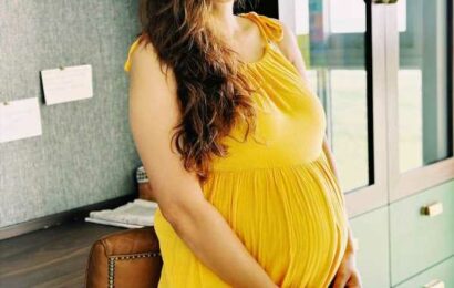 Doesn’t Mommy-To-Be Sheetal Massey Look Amazing?