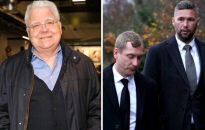 Tony Bellew and Coleen Rooney lead mourners at Bill Kenwright’s memorial
