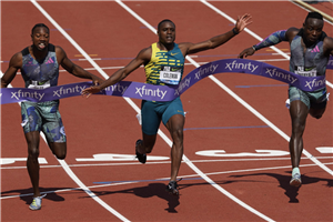 Coleman, Jackson upset world champions in Diamond League final
