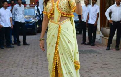 Malaika’s Stunning Look For Ganpati