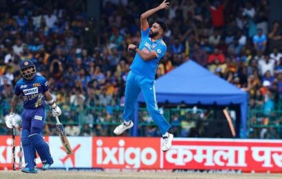 Siraj is World No 1 bowler in ODIs!