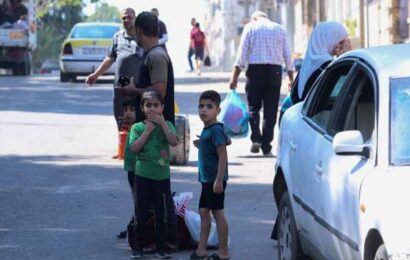 Gazans flee after Israel warning, Indian woman among them