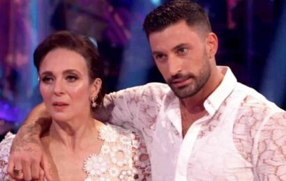 Strictly’s Amanda Abbington and Giovanni ‘barely spoke’ before her exit