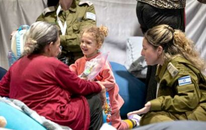 Hugs And Tears As Hostages Arrive Home