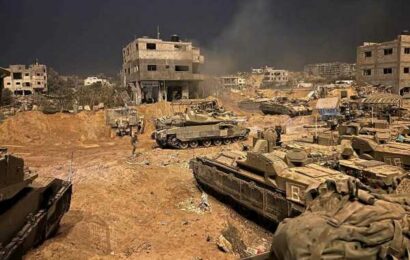 Israeli Army Searches For Hamas Terrorists