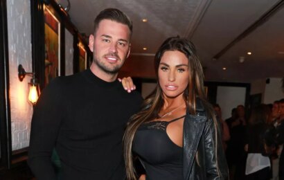 Katie Price and Carl Woods ‘split again’ weeks after she tried dress for ‘secret wedding’