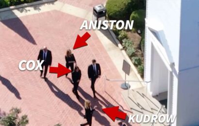 Matthew Perry's 'Friends' Costars Attend His Funeral in L.A.