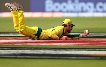 PIX! Travis Head’s stunning catch to dismiss Rohit