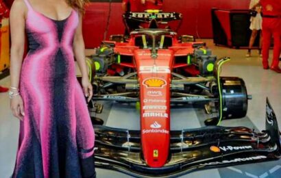 Priyanka’s Date With Ferrari