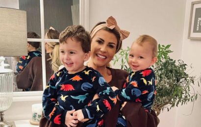 Mrs Hinch emotional as she says eldest son Ronnie makes her ‘literally cry’