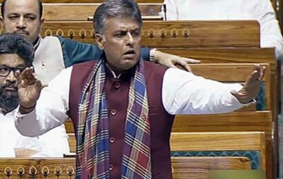 SEE: Manish Tewari’s fiery reply to debate on Mahua